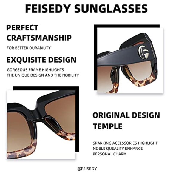 Retro Square Sunglasses Oversized Y2K Chic Vintage Designer Inspired Shades